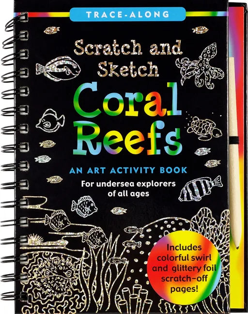 Scratch & Sketch Coral Reefs - Spiral
