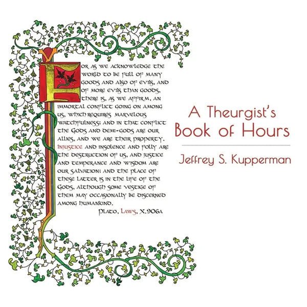 A Theurgist's Book of Hours - Paperback
