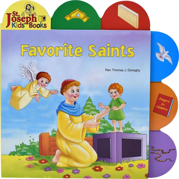 Favorite Saints (St. Joseph Tab Book) - Board Book