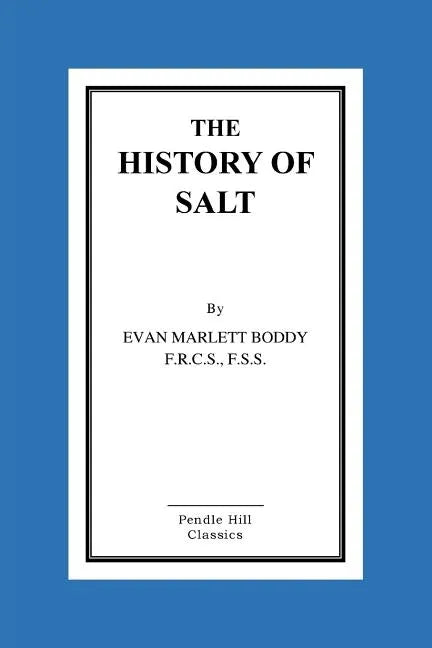 The History of Salt - Paperback