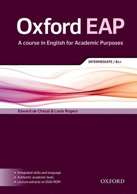 Oxford Eap Intermediate Students Book and DVD ROM Pack [With DVD ROM] - Paperback