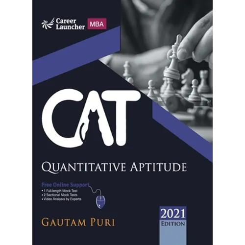 CAT 2021 Quantitative Aptitude by Gautam Puri - Paperback