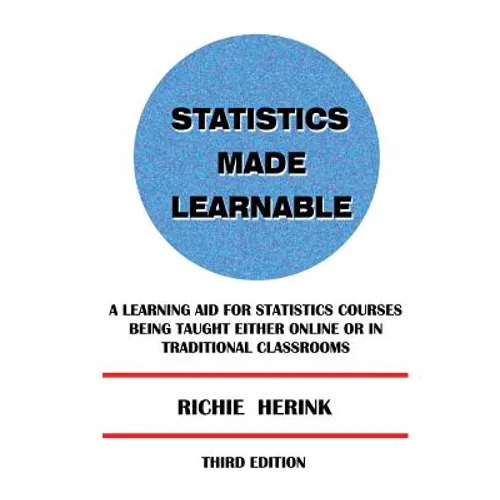 Statistics Made Learnable - Paperback