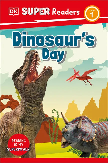 DK Super Readers Level 1 Dinosaur's Day - Hardcover