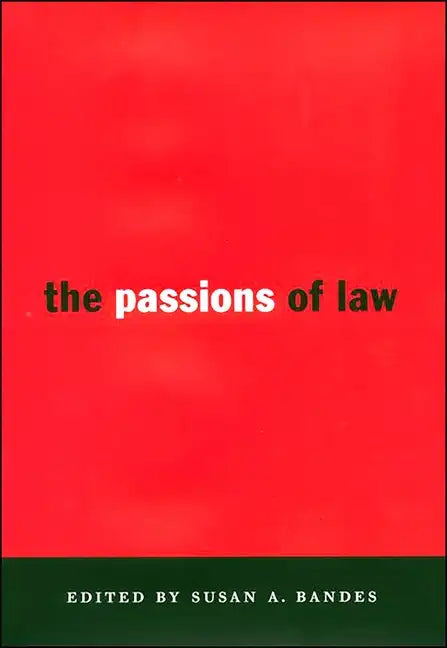The Passions of Law - Paperback