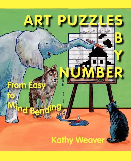 Art Puzzles by Number: From Easy to Mind Bending - Paperback
