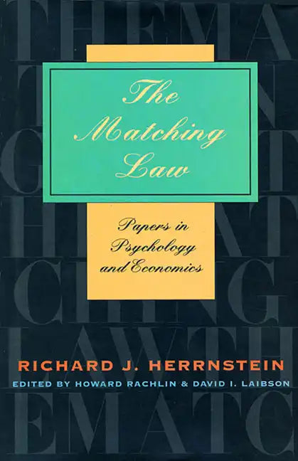 The Matching Law: Papers in Psychology and Economics - Paperback