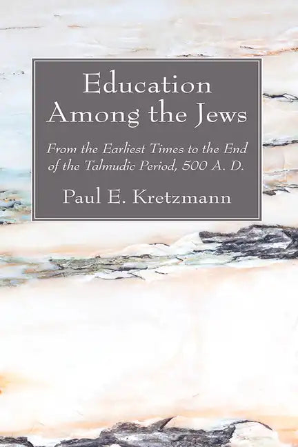 Education Among the Jews - Paperback