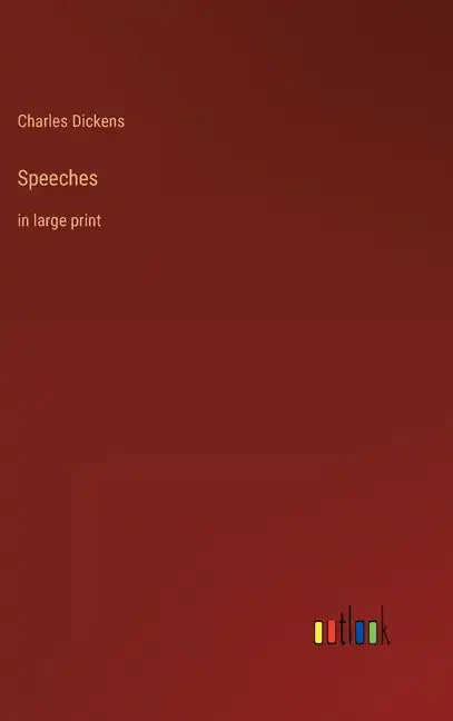 Speeches: in large print - Hardcover