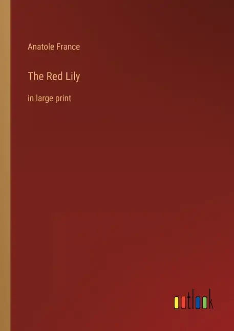 The Red Lily: in large print - Paperback