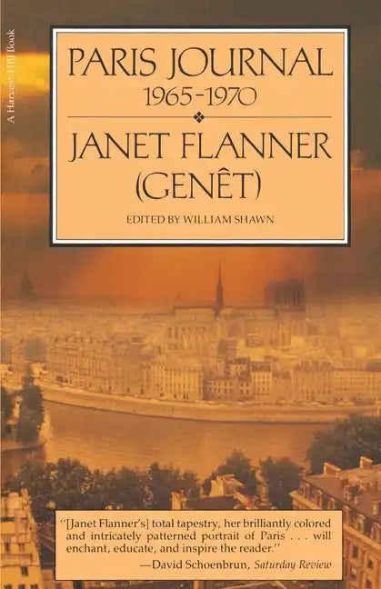 Paris Journal, 1965-70 - Paperback