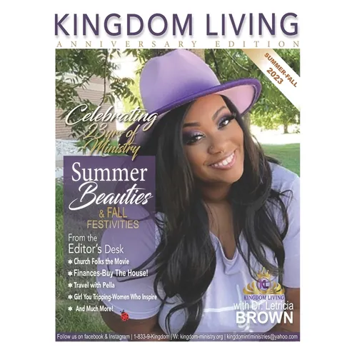 Kingdom Living Magazine 2023 Indian Summer/Fall Special Anniversary Edition Issue - Paperback
