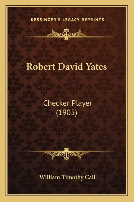 Robert David Yates: Checker Player (1905) - Paperback