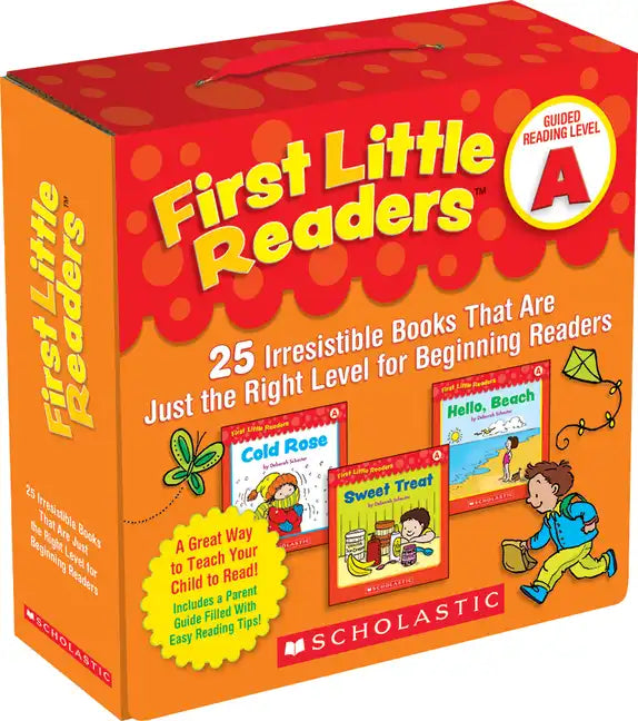 First Little Readers Parent Pack: Guided Reading Level a: 25 Irresistible Books That Are Just the Right Level for Beginning Readers - Boxed Set