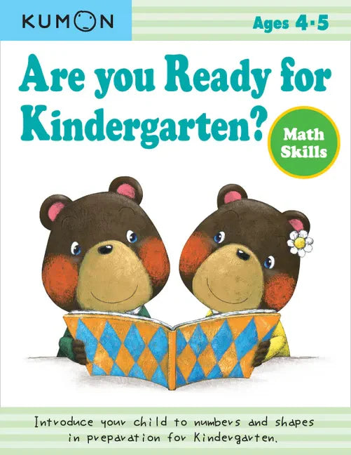 Kumon Are You Ready for Kindergarten? Math Skills - Paperback