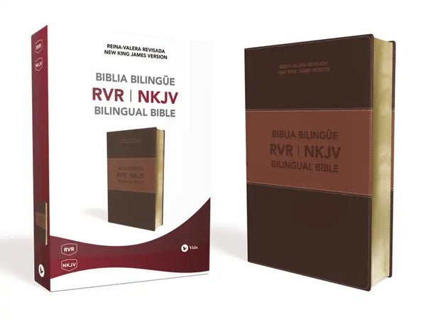 Biblia Bilingue Reina Valera Revisada / New King James - Leather