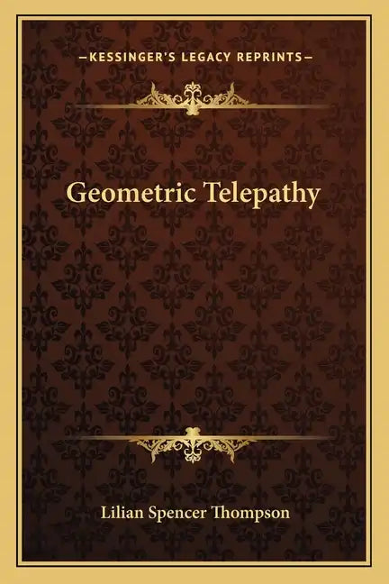 Geometric Telepathy - Paperback