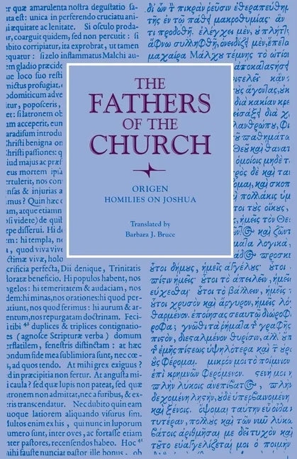 Homilies on Joshua - Paperback