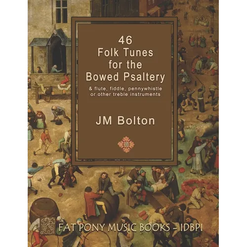 46 Folk Songs for the Bowed Psaltery - Paperback