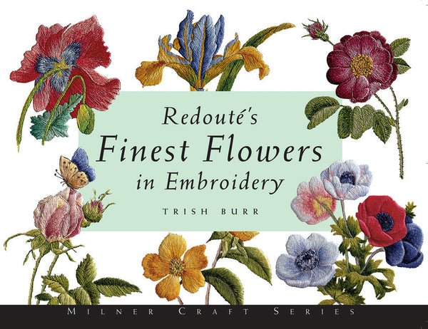 Redout's Finest Flowers in Embroidery - Paperback