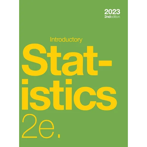 Introductory Statistics 2e (hardcover, full color) - Hardcover
