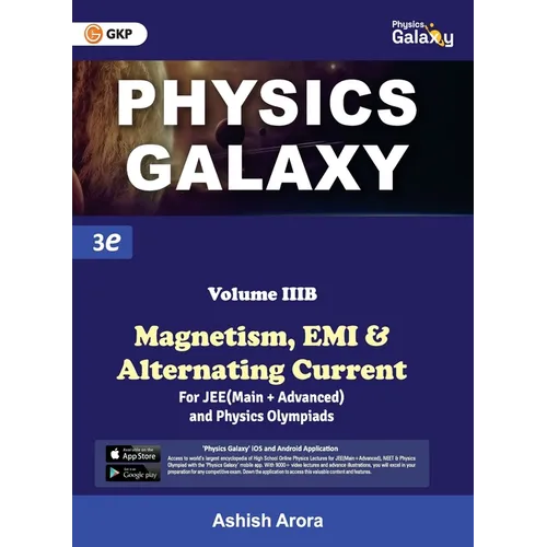 Physics Galaxy: Vol.3B - Magnetism, EMI & Alternating Current 3rd edition by Ashish Arora - Paperback