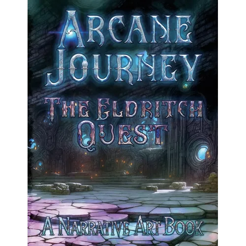 Arcane Journey - The Eldritch Quest: A Narrative Art Book - Paperback