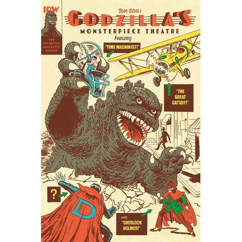 Godzilla's Monsterpiece Theatre - Paperback