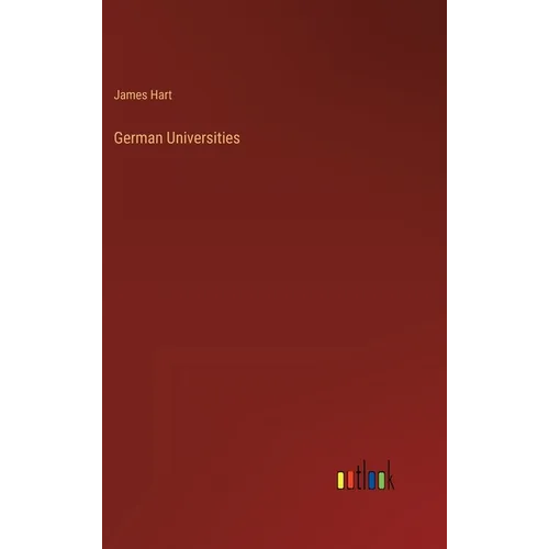 German Universities - Hardcover