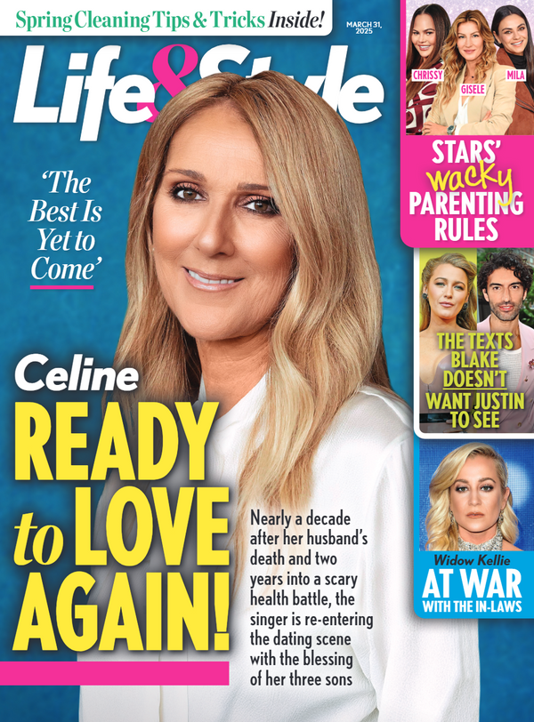 Life & Style - 03.31.25: Celine Dion's Inspiring Journey, Celebrity Parenting Secrets, Justin Baldoni & Blake Lively's Texts, Spring Cleaning Tips, Widow Kellie's Heartfelt Story & More!