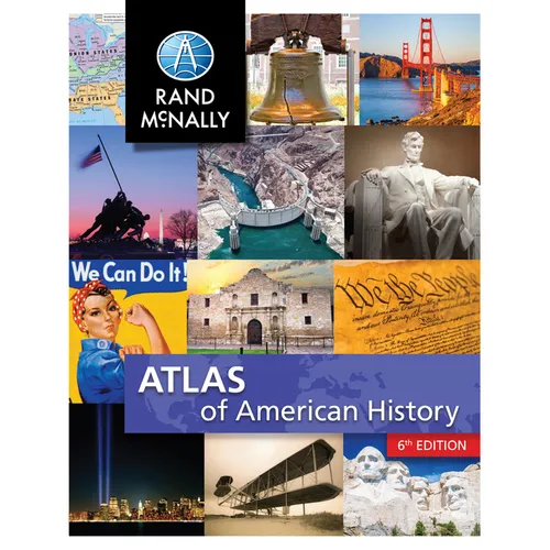 Rand McNally Atlas of American History Grades 5-12+ - Mass Market Paperbound