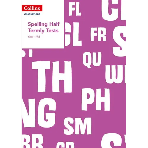 Year 1/P2 Spelling Half Termly Tests - Paperback