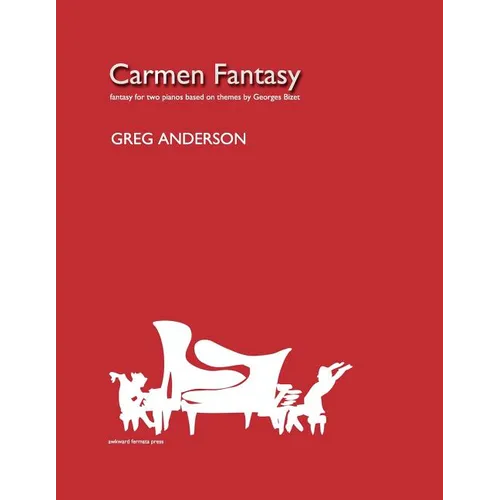 Carmen Fantasy for Two Pianos - Paperback
