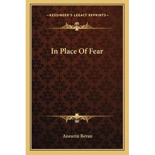 In Place Of Fear - Paperback