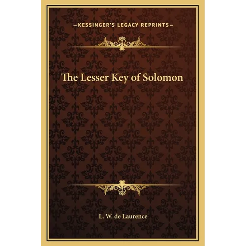 The Lesser Key of Solomon - Hardcover