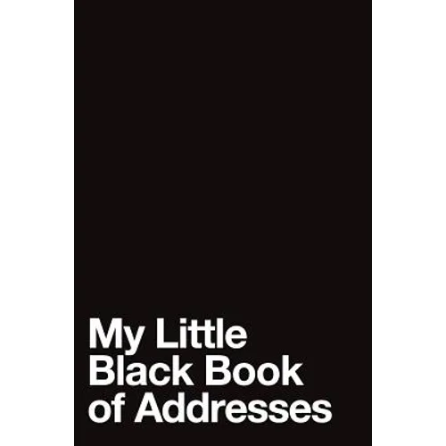 My Little Black Book of Addresses - Paperback