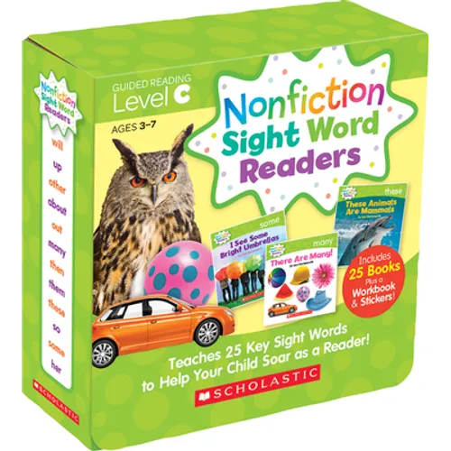 Nonfiction Sight Word Readers Parent Pack Level C - Boxed Set