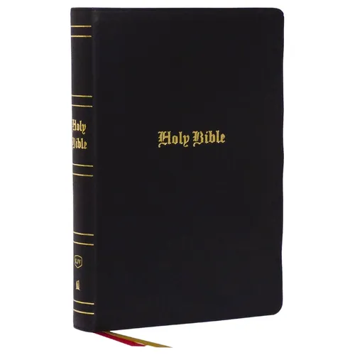 KJV Holy Bible: Super Giant Print with 43,000 Cross References, Black Genuine Leather, Red Letter, Comfort Print: King James Version - Leather
