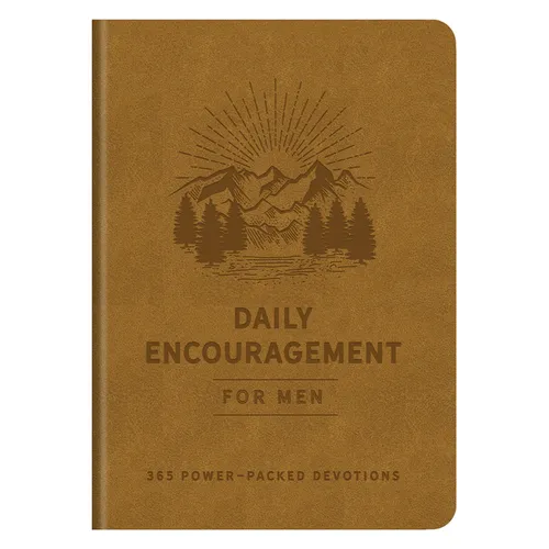 Daily Encouragement for Men: 365 Power-Packed Devotions - Imitation Leather