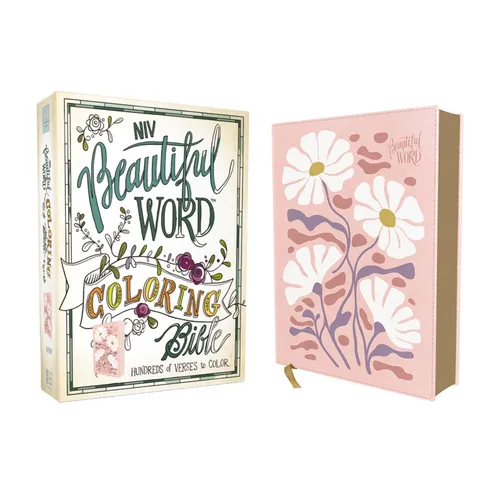 Niv, Beautiful Word Coloring Bible, Leathersoft, Pink: Hundreds of Verses to Color - Imitation Leather