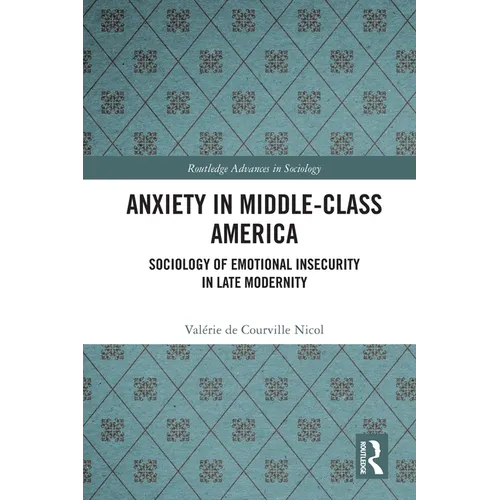 Anxiety in Middle-Class America: Sociology of Emotional Insecurity in Late Modernity - Paperback