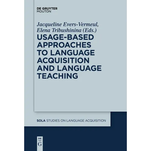 Usage-Based Approaches to Language Acquisition and Language Teaching - Paperback