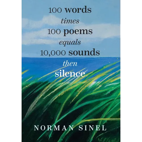100 words time 100 poems equals 10,000 sounds then silence - Hardcover