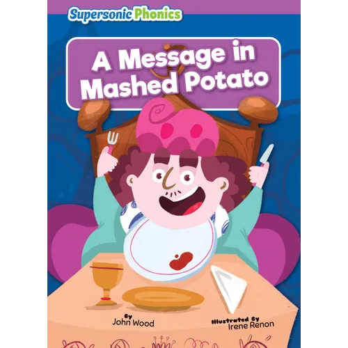 A Message in Mashed Potato - Library Binding