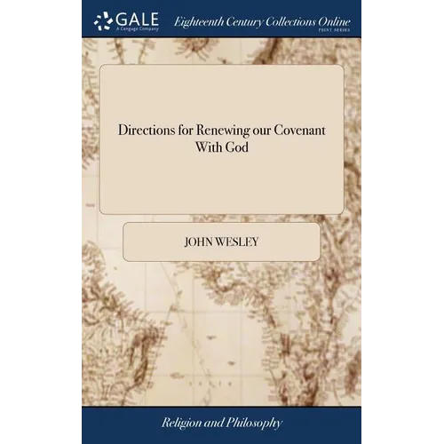 Directions for Renewing our Covenant With God - Hardcover