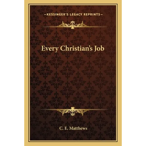 Every Christian's Job - Paperback