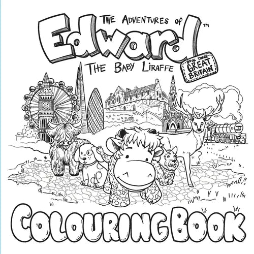 The Adventures of Edward the Baby Liraffe: Great Britain - Paperback