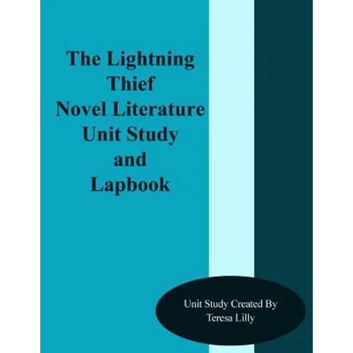 The Lightning Thief Novel Literature Unit Study and Lapbook - Paperback