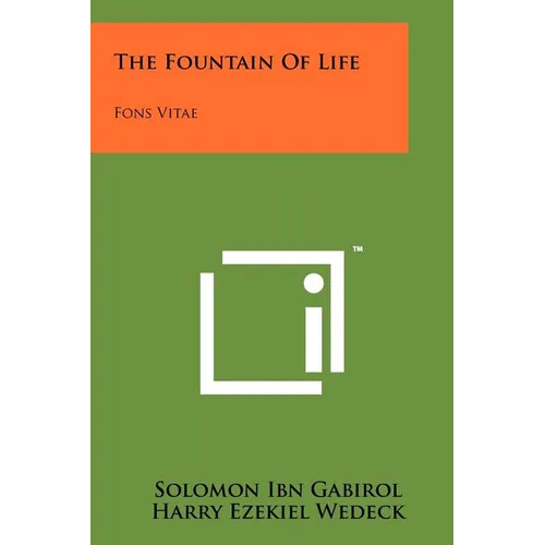 The Fountain Of Life: Fons Vitae - Paperback